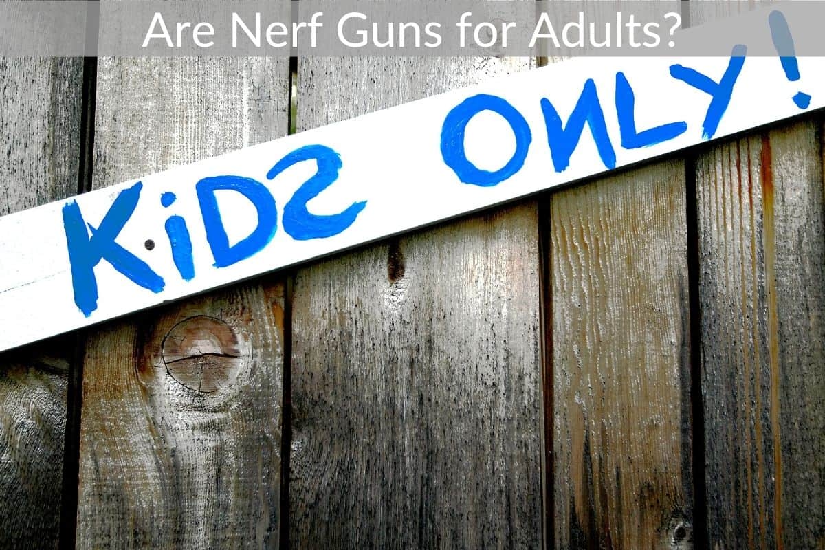 Are Nerf Guns for Adults?
