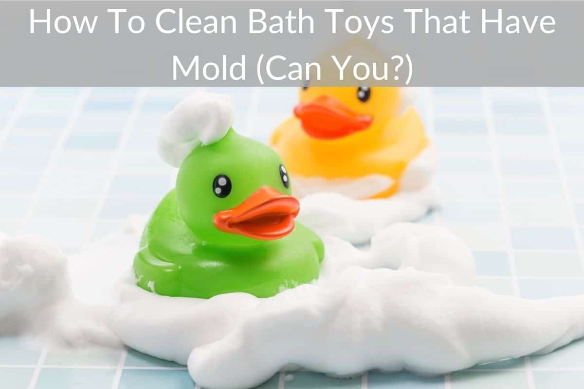 How To Clean Bath Toys That Have Mold (Can You?)