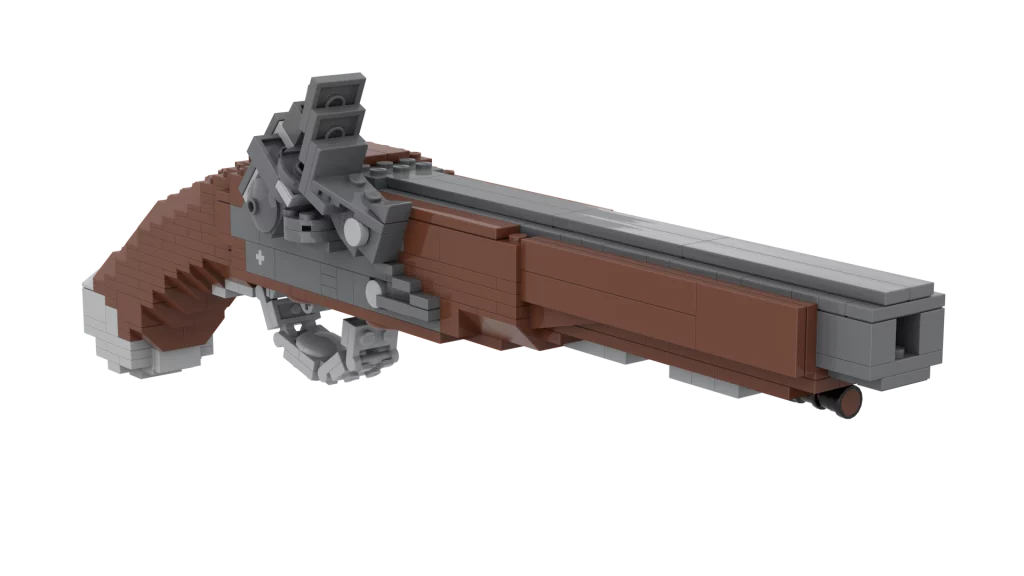 Image of Lego Flintlock pistal MOC build